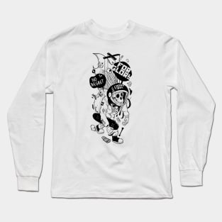 Be A HERO -Skate edition- TRASH Long Sleeve T-Shirt